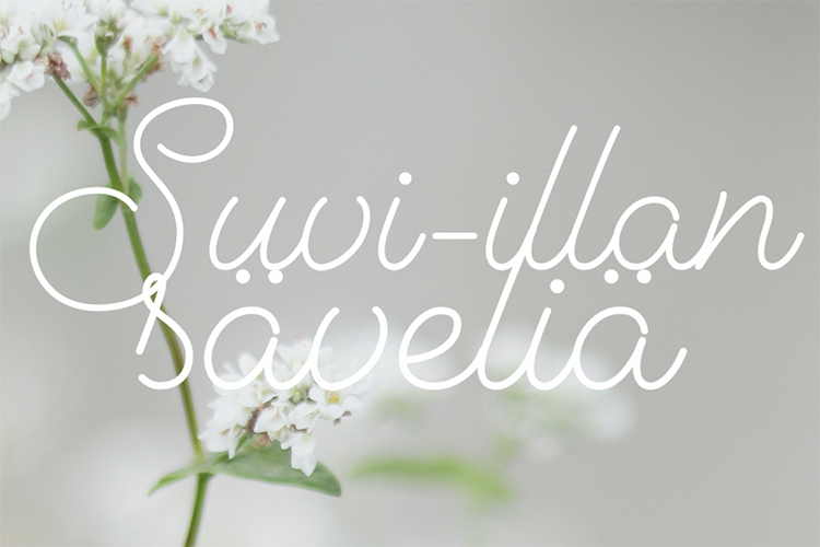 Suvi-illan säveliä kuvituskuva