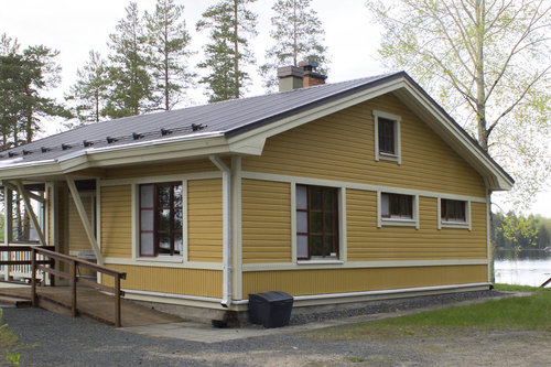 Ruokoniemen leirikeskuksen sauna Ruokoniemen leirikeskuksen sauna