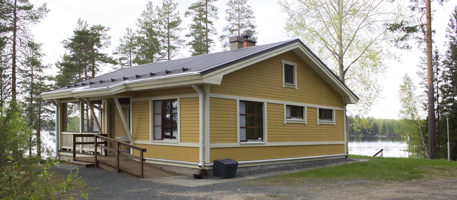 Ruokoniemen leirikeskuksen sauna