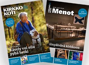 Kirkko ja koti -lehden kannet
