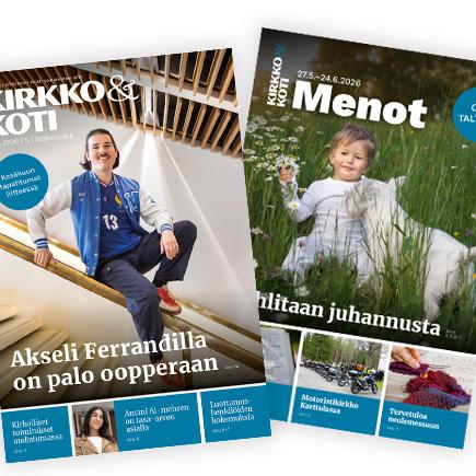 Kirkko ja koti -lehden kannet