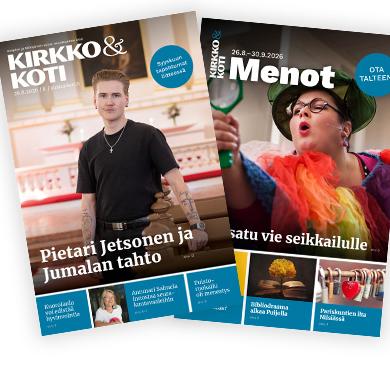 Kirkko ja koti -lehden kannet