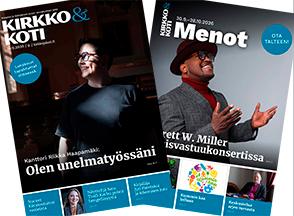 Kirkko ja koti -lehden kannet